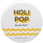 Holika Holika~Компактная пудра для придания сияния~Holi Pop Blur Pact #01 Natural Beige