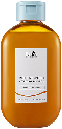 LaDor~Питательный шампунь с прополисом~Root Re-Boot Vitalizing Shampoo Propolis & Citron