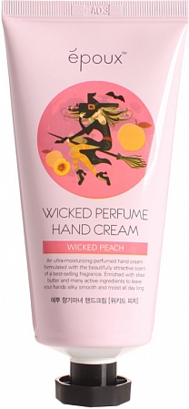 Epoux~Увлажняющий крем для рук с экстрактом персика~Wicked Perfume Hand Cream Wicked Peach