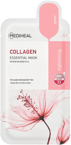 Mediheal~Увлажнаяющая тканевая маска с коллагеном~Collagen Essential Mask