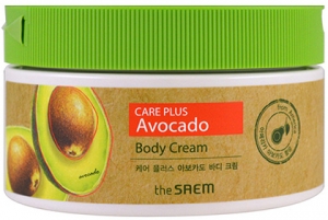 The Saem~Смягчающий крем для тела с экстрактом авокадо~Care Plus Avocado Body Cream