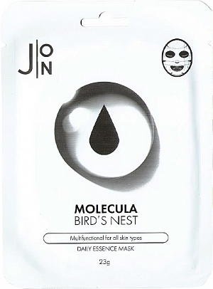 J:ON~Увлажняющая маска с ласточкиным гнездом~Molecula Bird`s Nest Daily Essence Mask